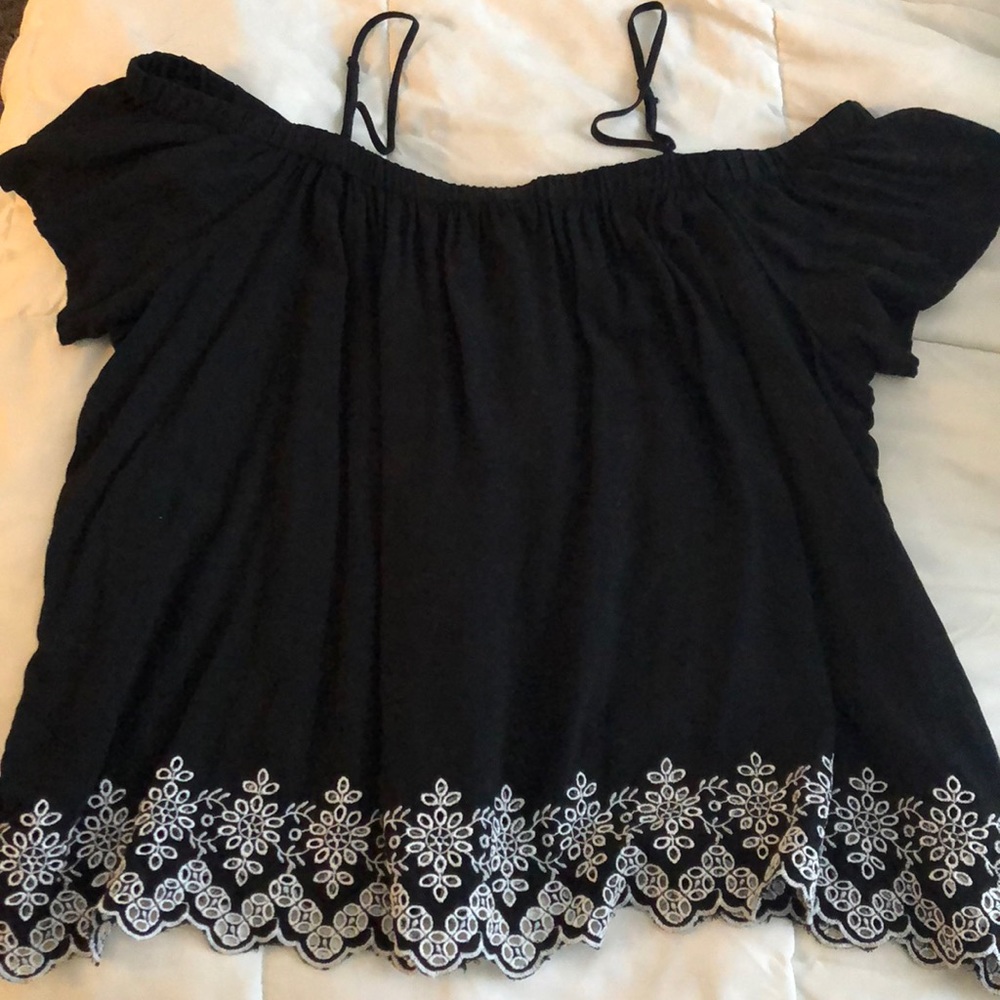 Off the shoulder blouse